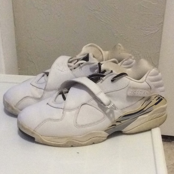 jordan 8 low white